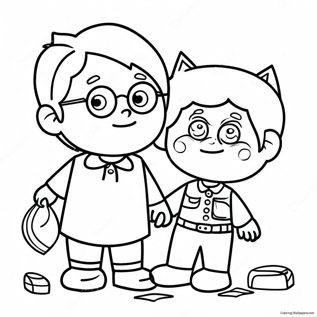 Proactive Kids Coloring Page 26651