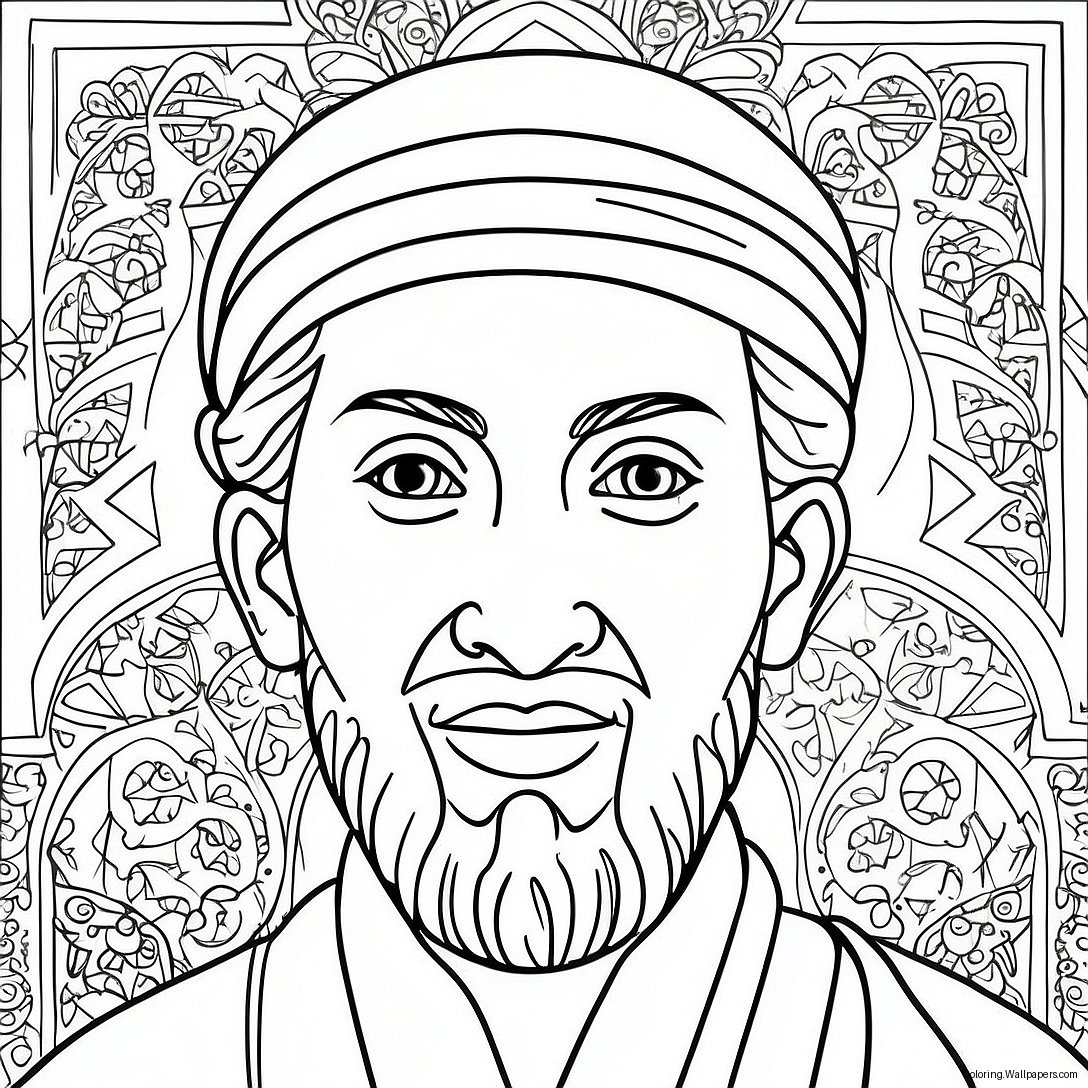 Pagina Da Colorare Del Profeta Muhammad 50301