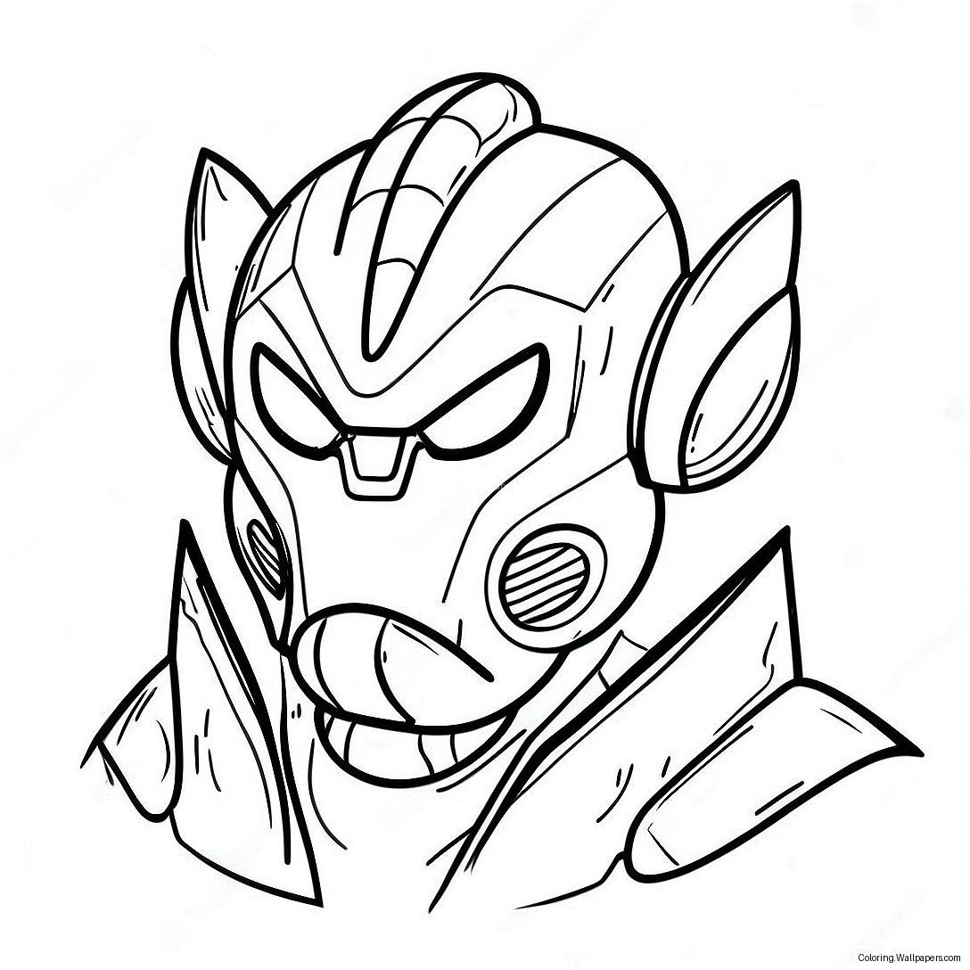 Página Para Colorear De Personaje Protogen 57758