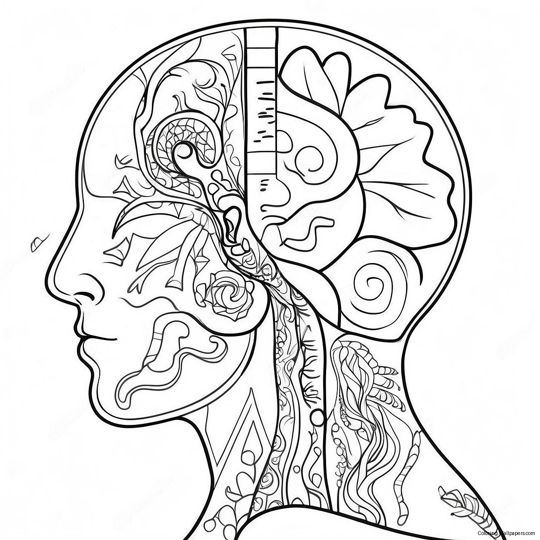 Psychology Coloring Page 22601