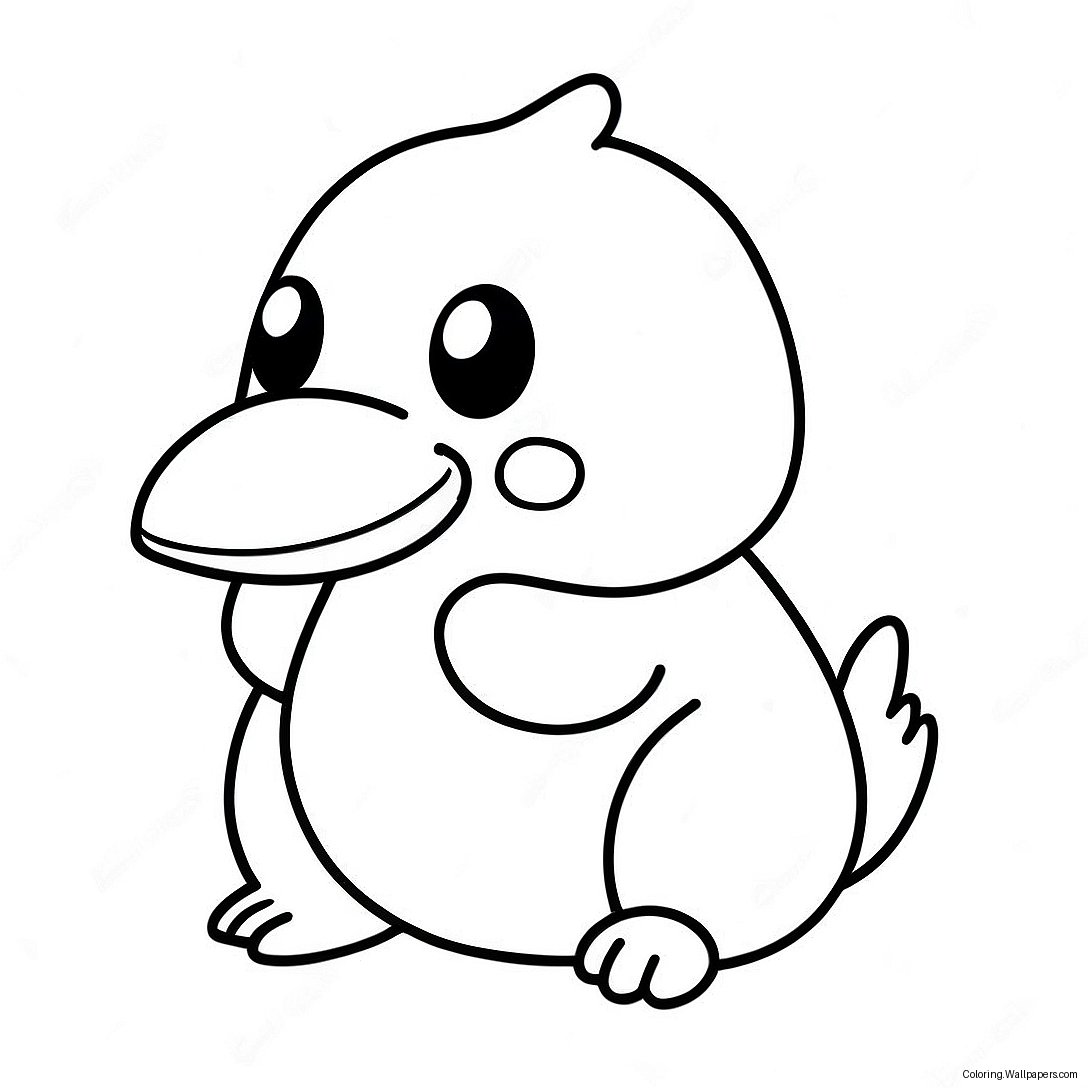 Psyduck Coloring Page 26919