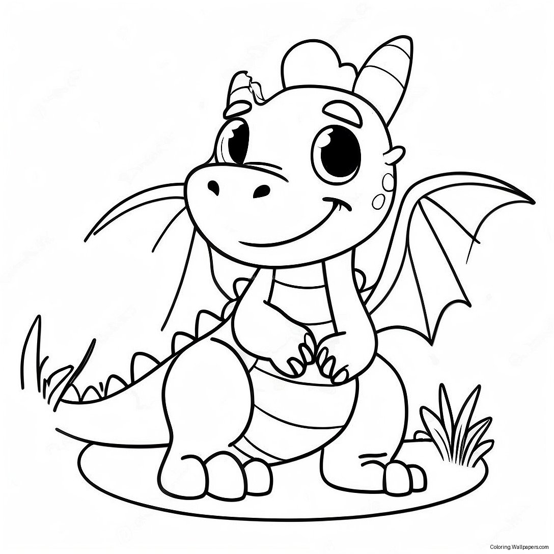 Puff The Magic Dragon Coloring Page 52363