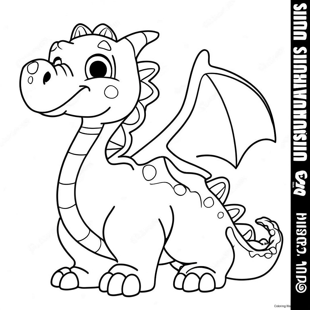 Puff The Magic Dragon Coloring Page 52364