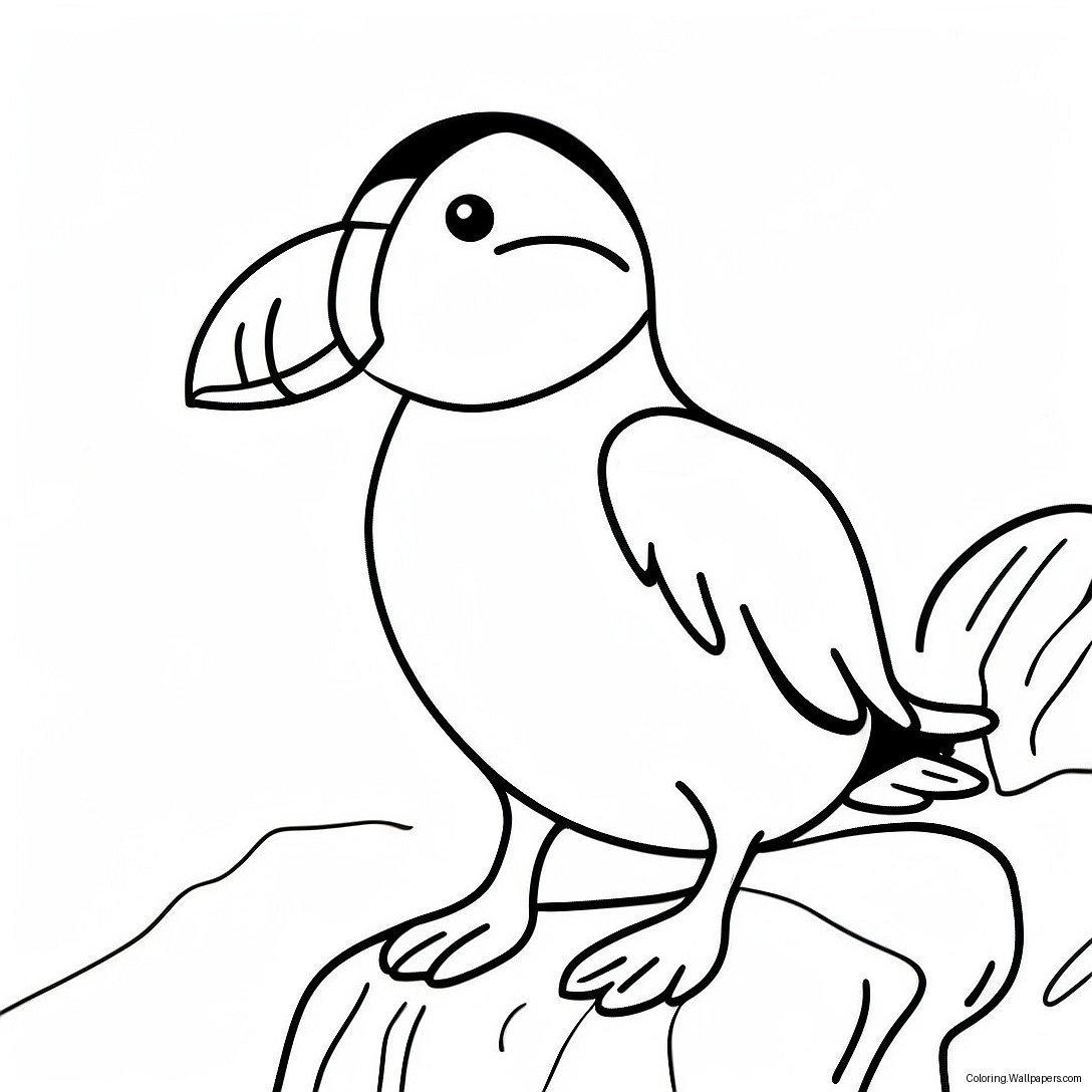 Puffin Rock Coloring Page 13064