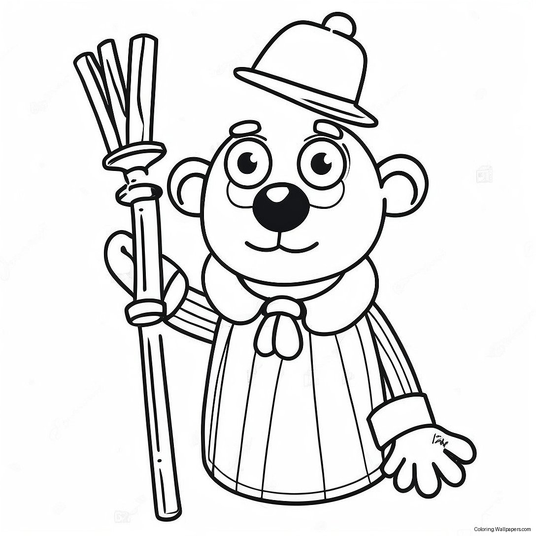 Puppet Coloring Page 24678