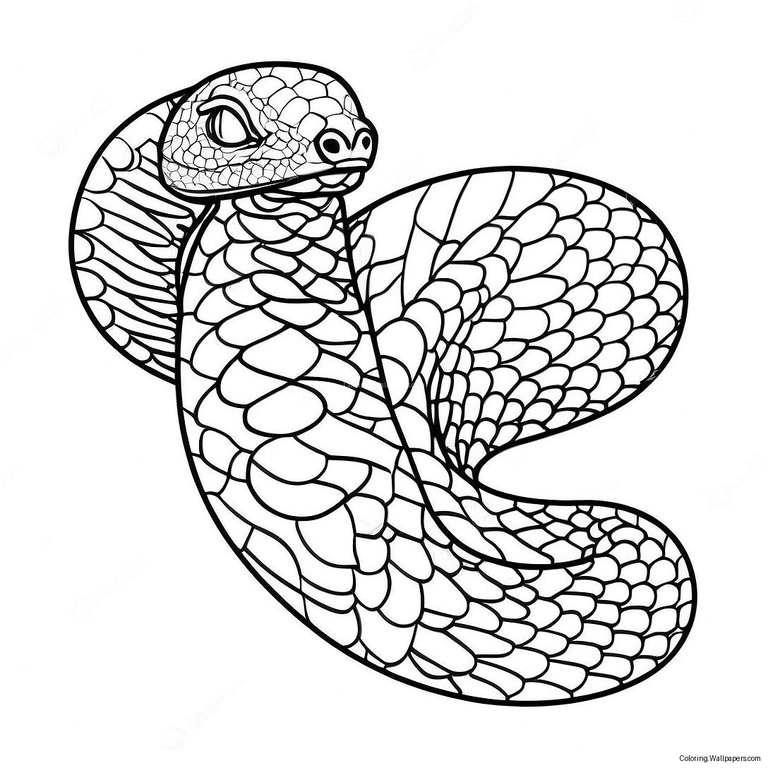 Python Coloring Page 22545