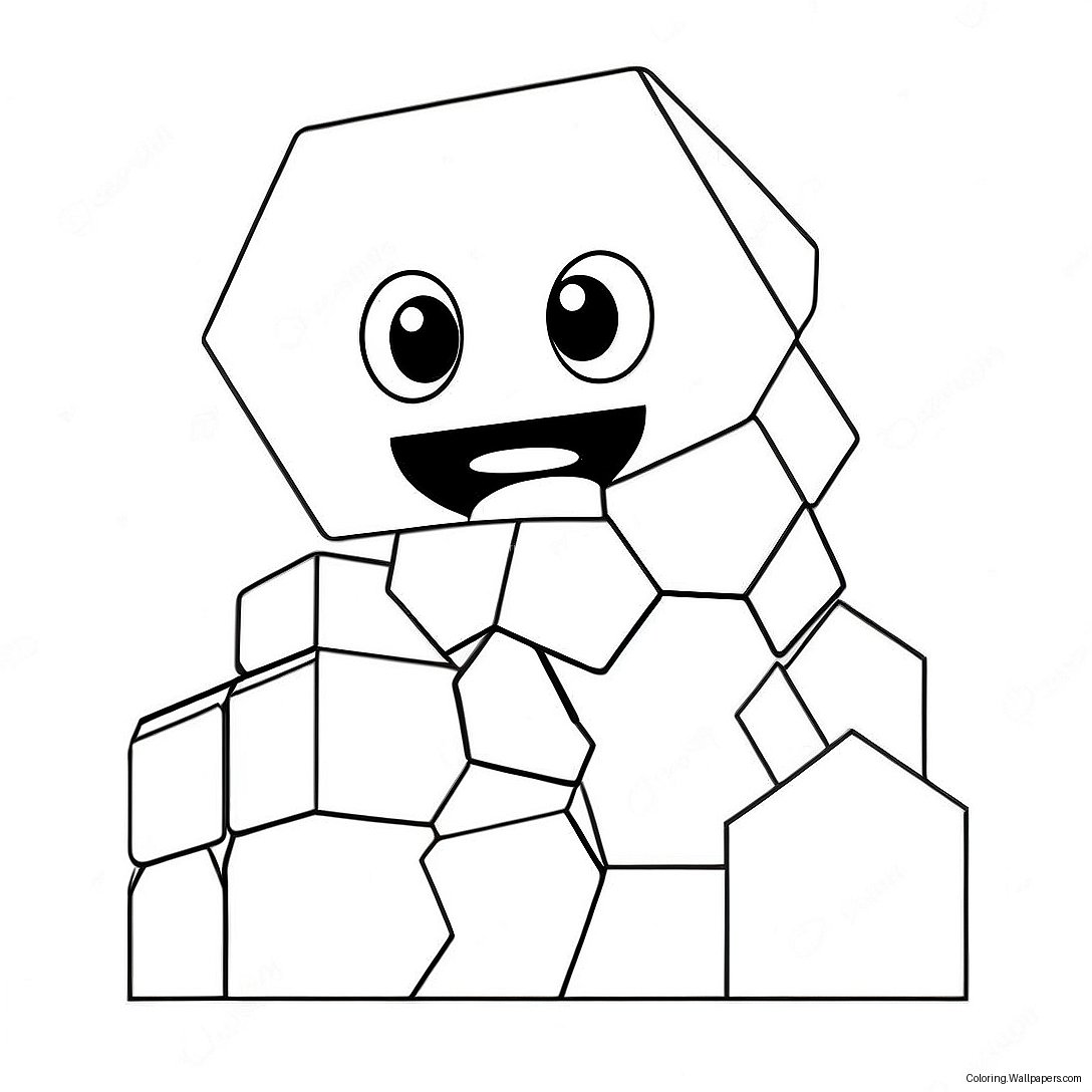 Q*bert Coloring Page 53747