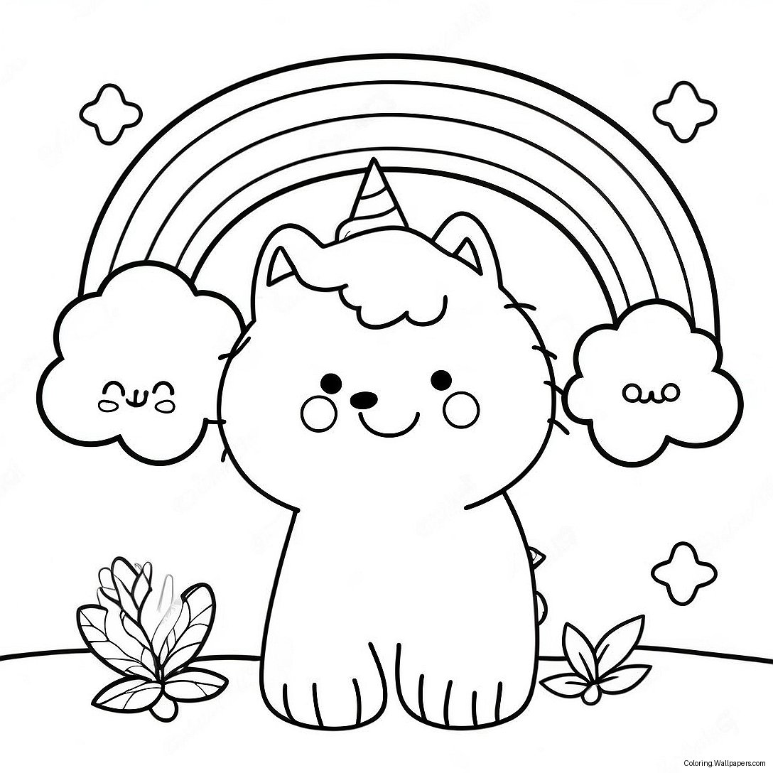 Rainbow Friends Red Character Coloring Page 12494