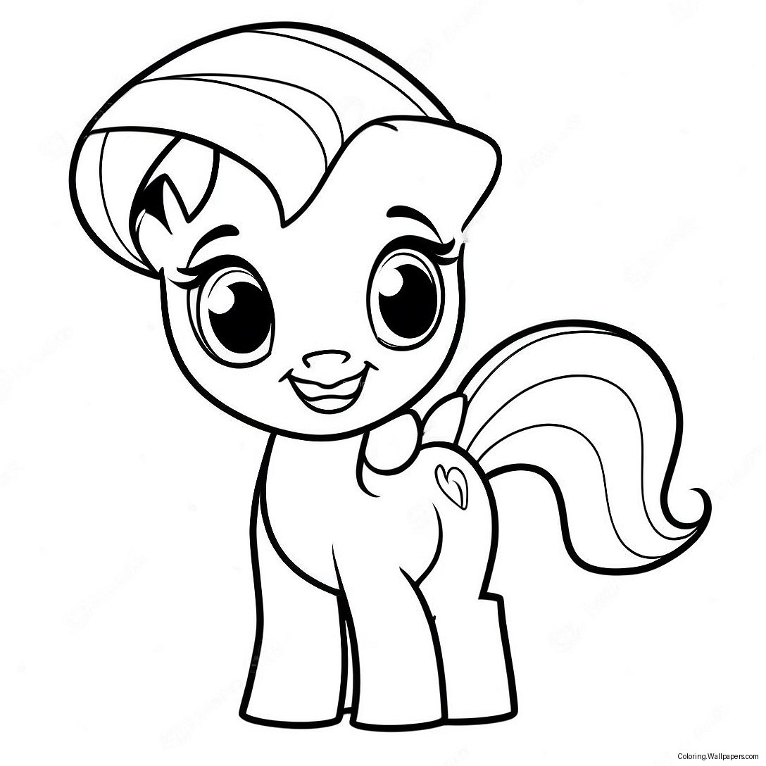 Rarity Coloring Page 5830