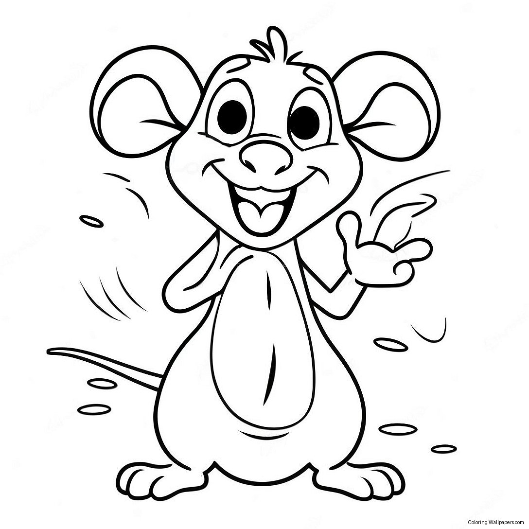 Ratatouille Coloring Page 2515