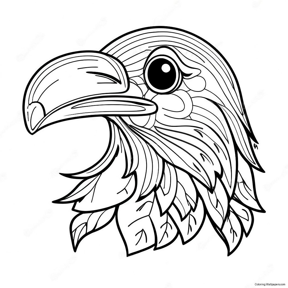 Ravens Coloring Page 12423