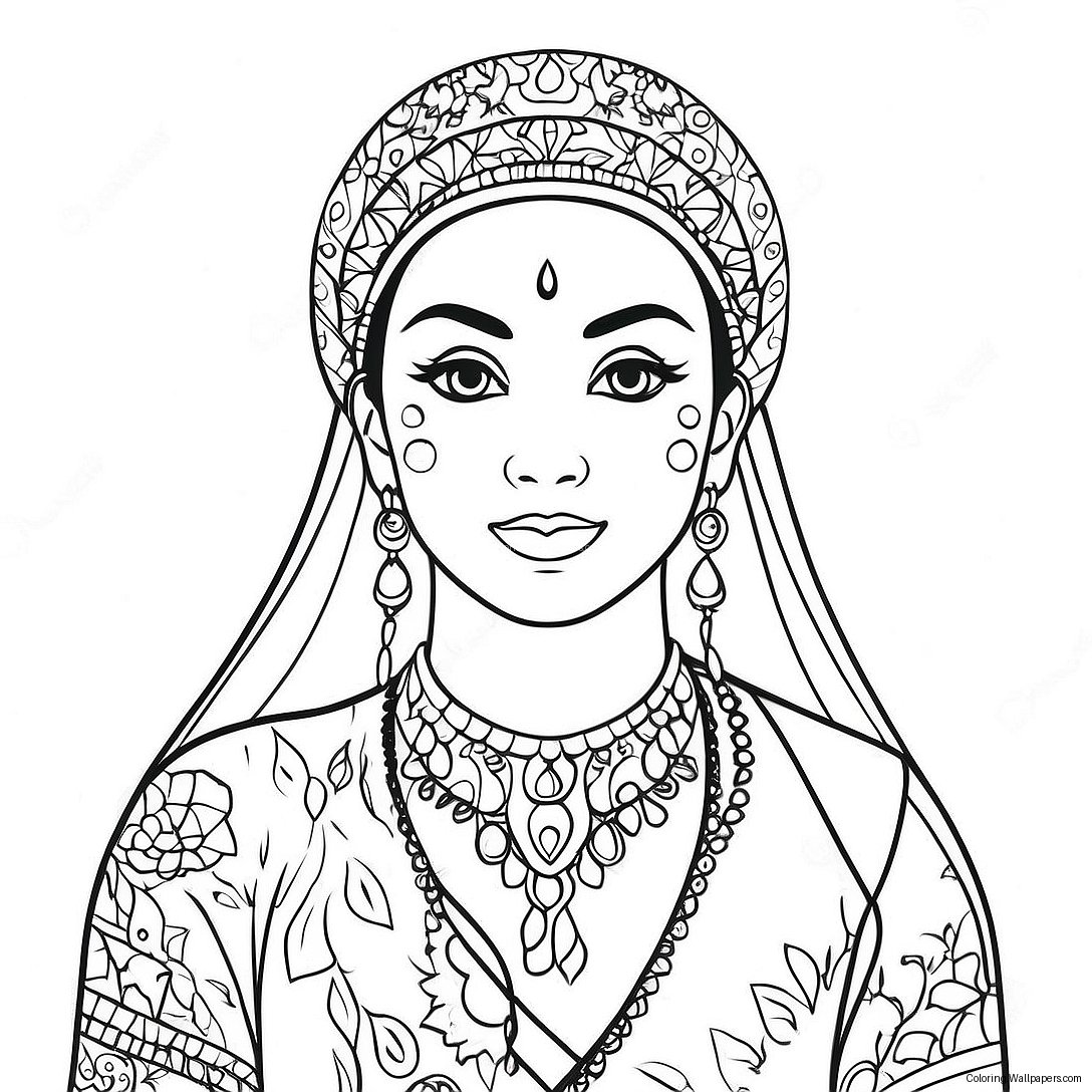 Raya Coloring Page 3253