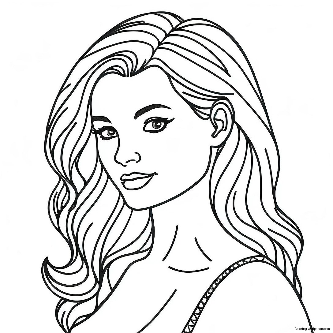 Realistic Hair Coloring Page 26573