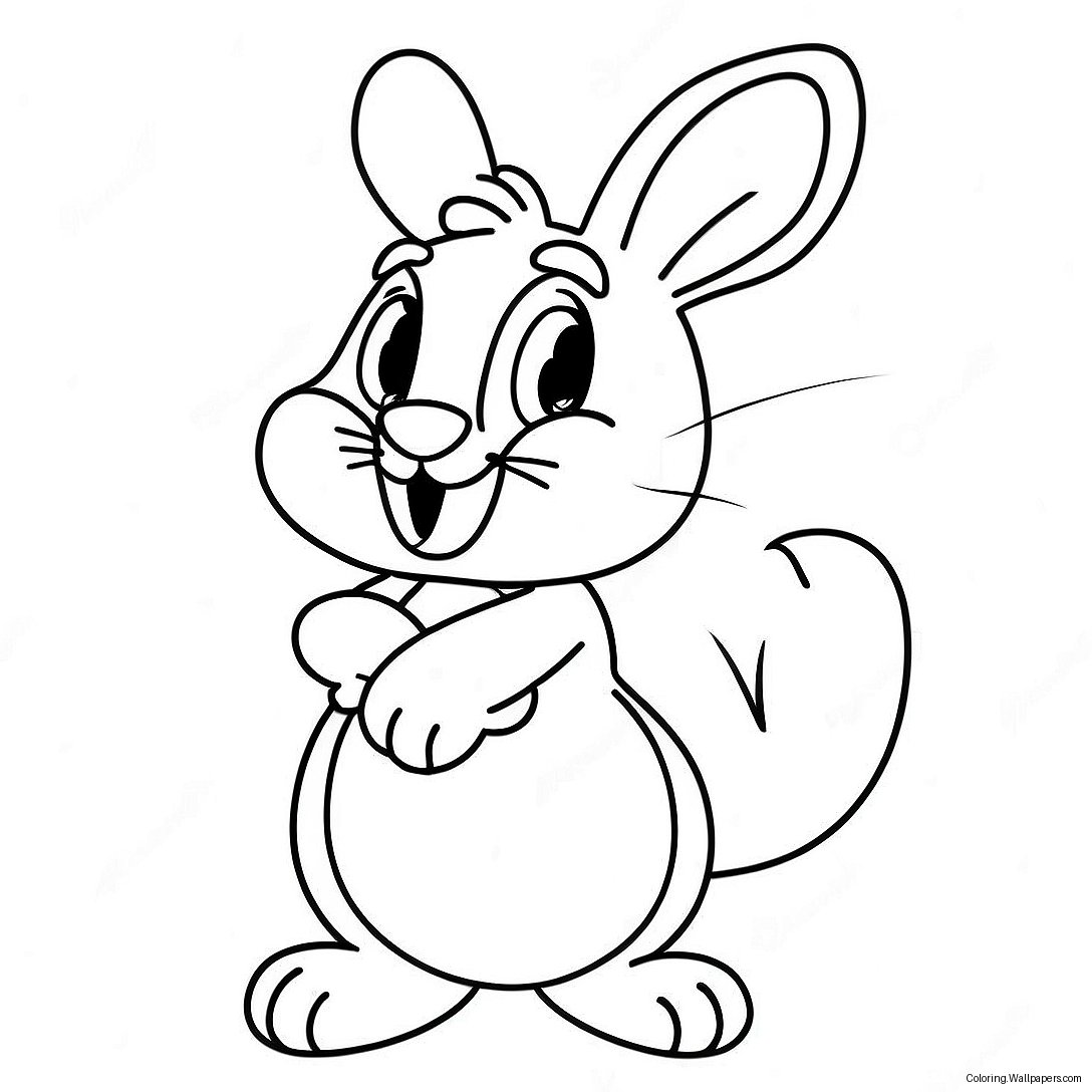 Rebecca Rabbit Coloring Page 55390