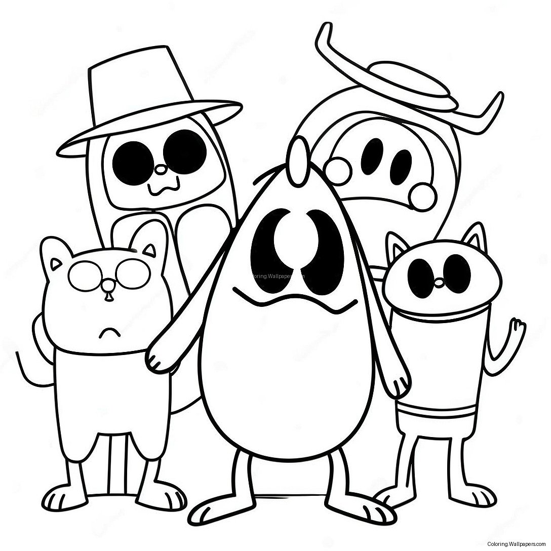 Regular Show Coloring Page 9592