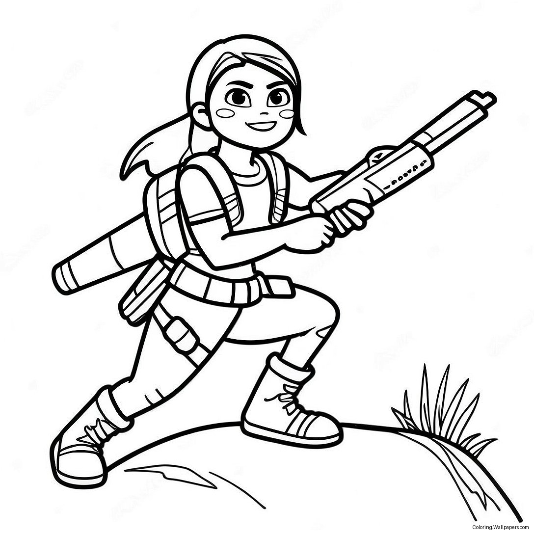 Renegade Raider In Action Coloring Page 45731