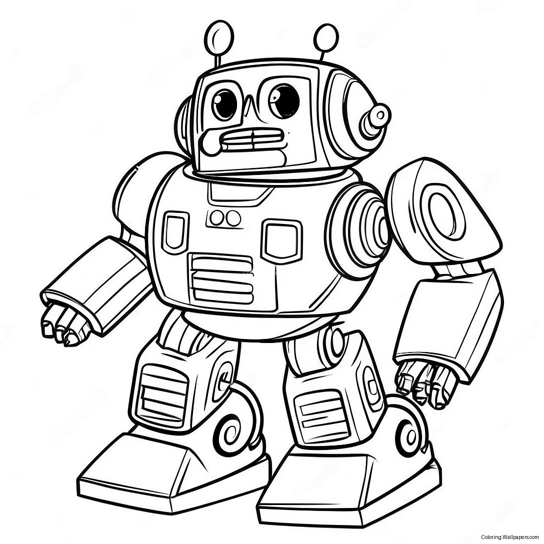 Rescue Bot Coloring Page 6133