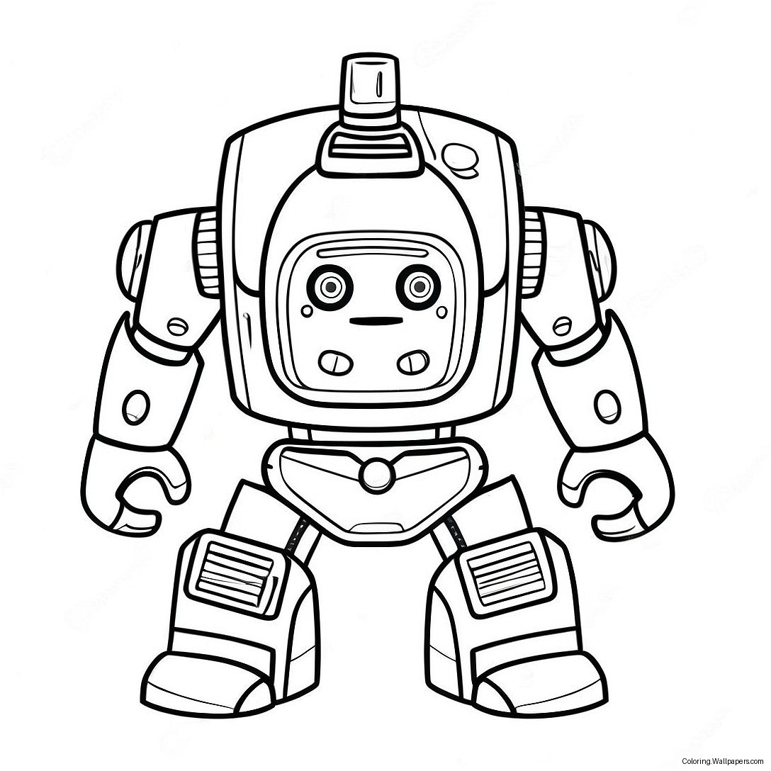 Rescue Bot Coloring Page 6134