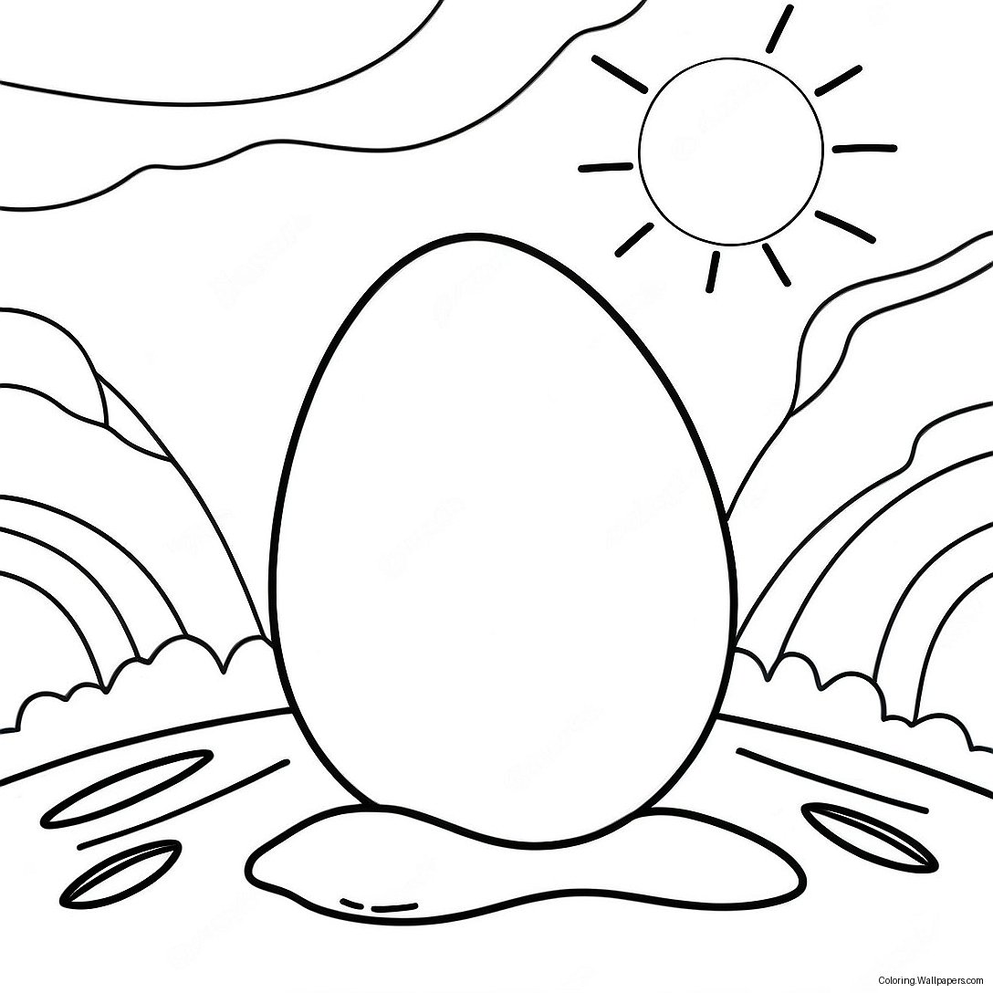 Resurrection Eggs Coloring Page 54306