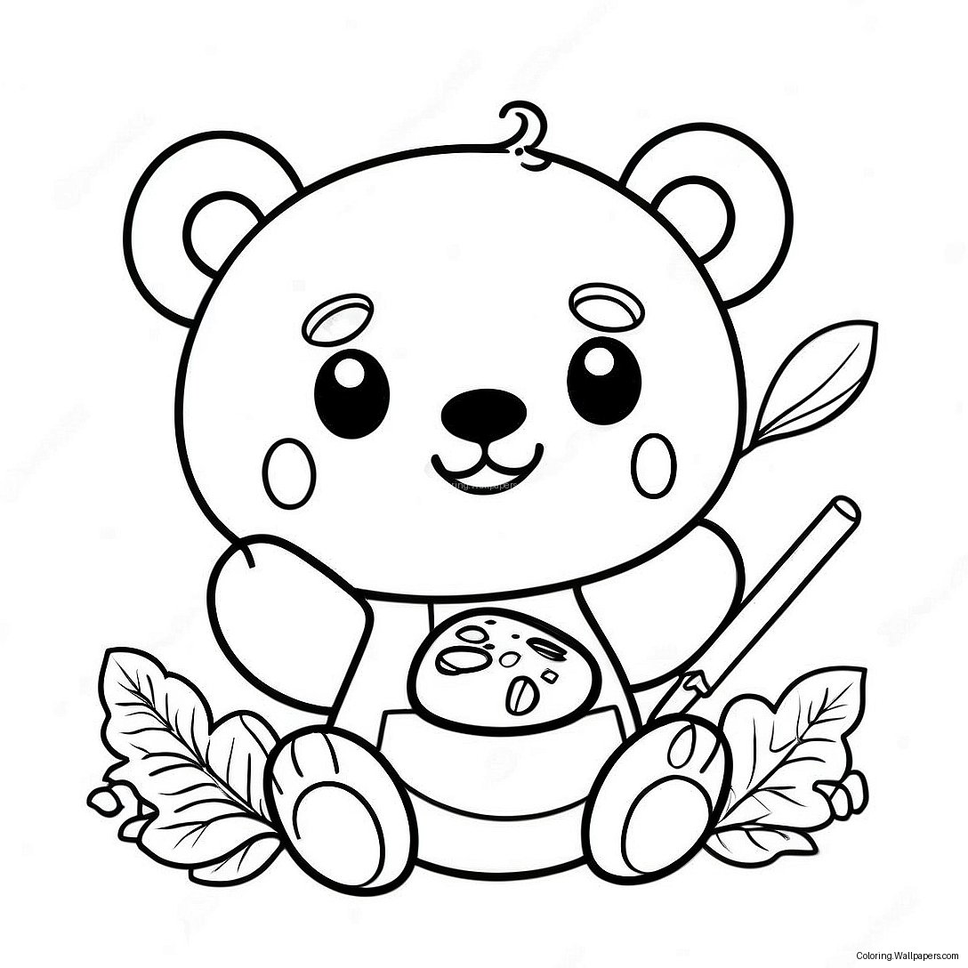 Página Para Colorear De Rilakkuma 10691