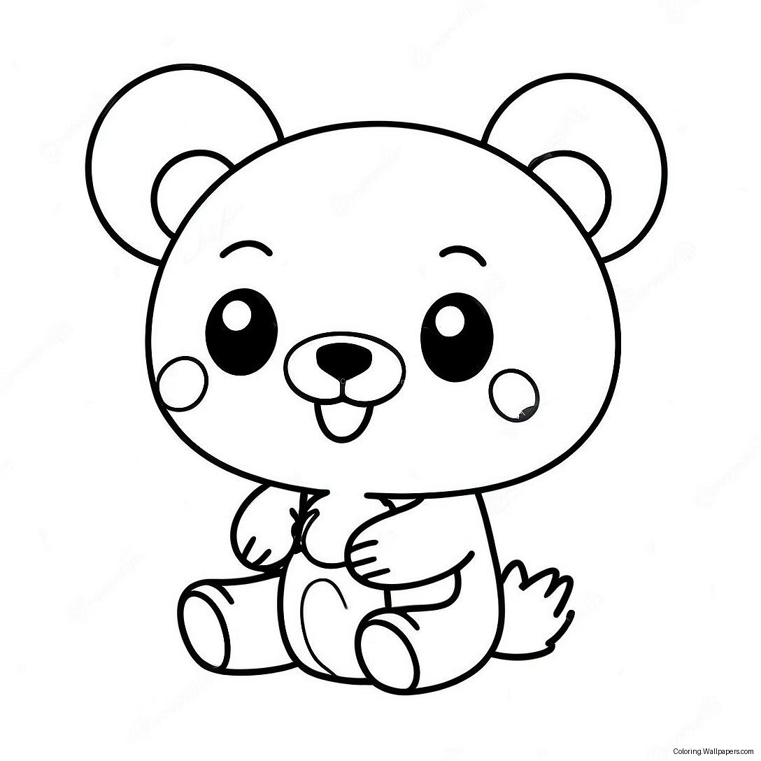 Página Para Colorear De Rilakkuma 10692