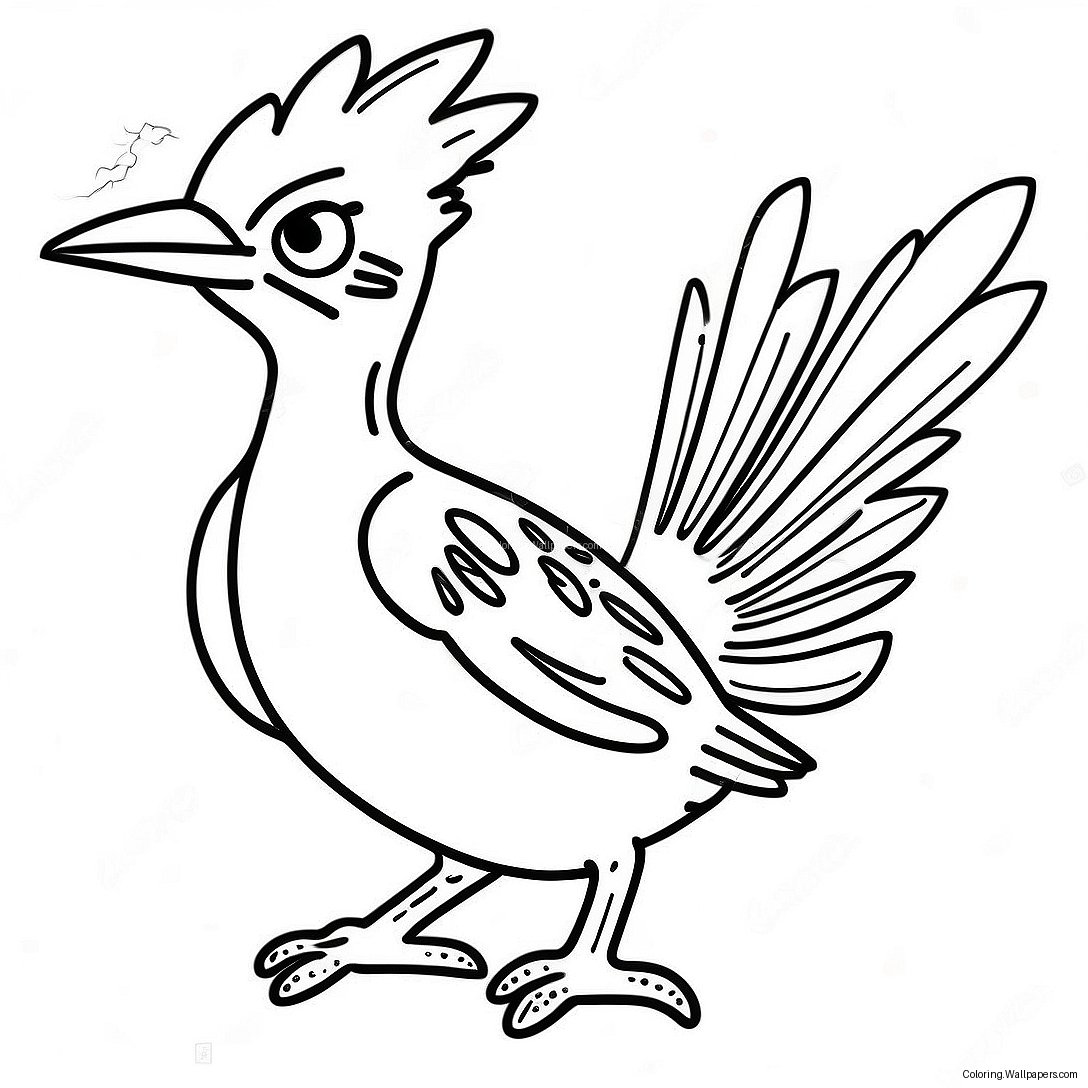 Roadrunner Coloring Page 30092