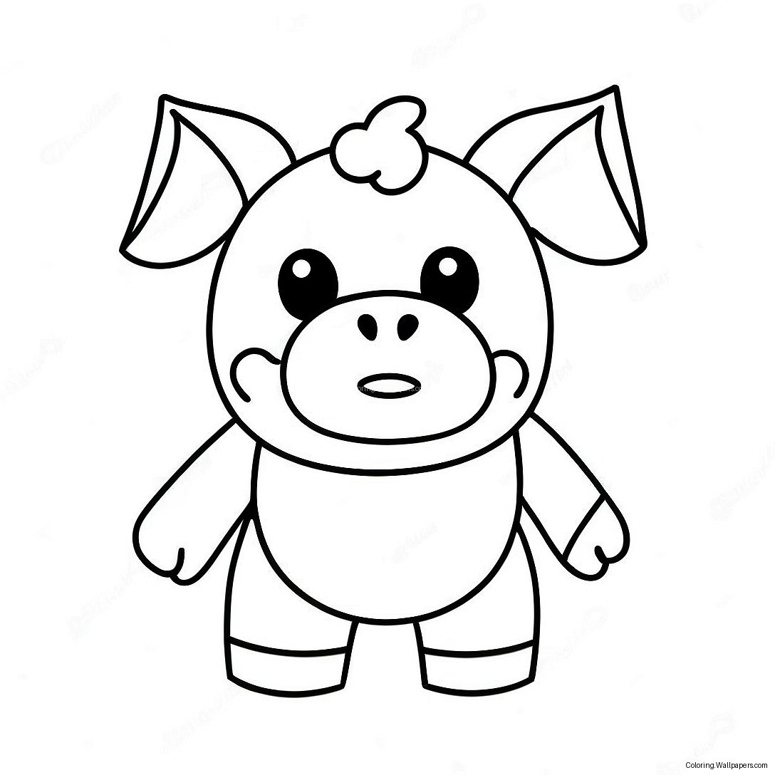 Roblox Piggy Kraxicorde Farvelægningsside 41103