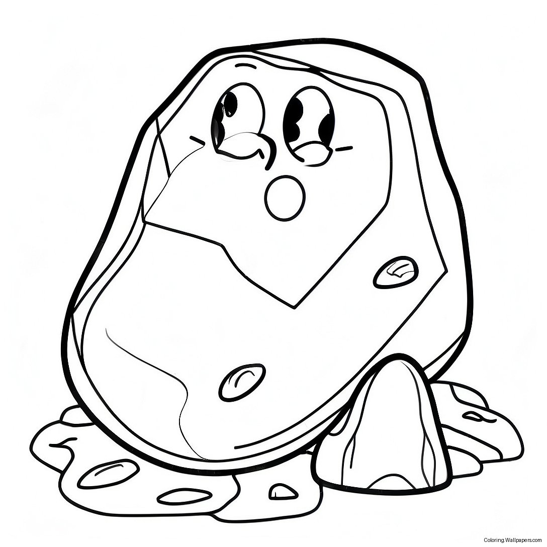 Rock Coloring Page 2998