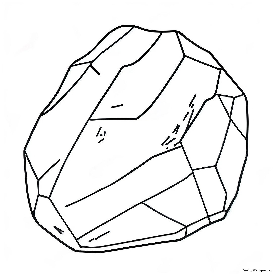 Rock Coloring Page 2999