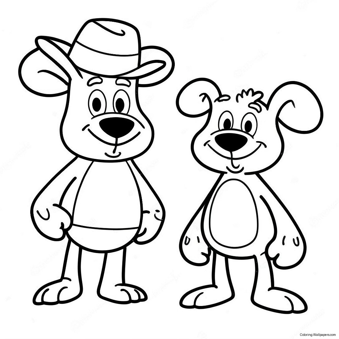 Rocky And Bullwinkle Coloring Page 57261