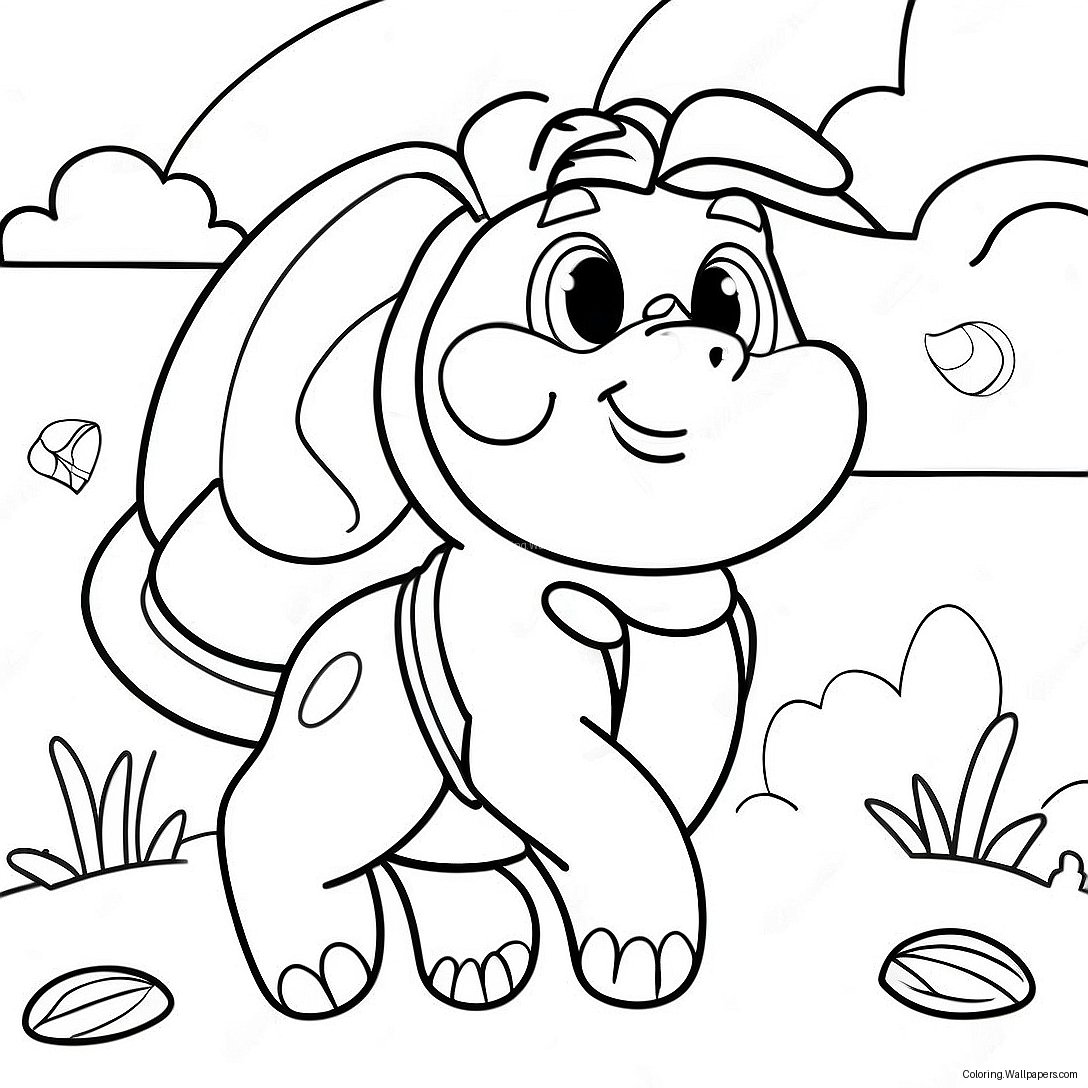 Rosie's Fun Adventure Coloring Page 46725