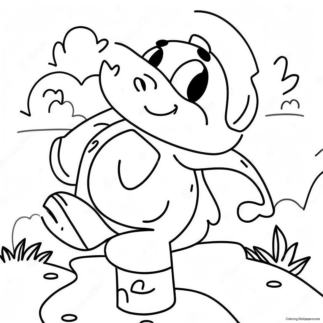 Rosie's Fun Adventure Coloring Page 46726