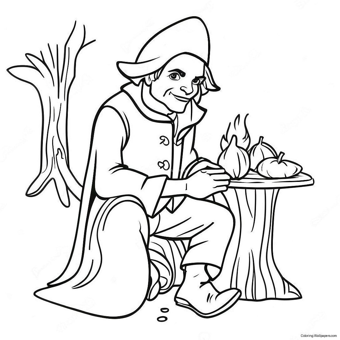 Rumpelstiltskin Coloring Page 57988