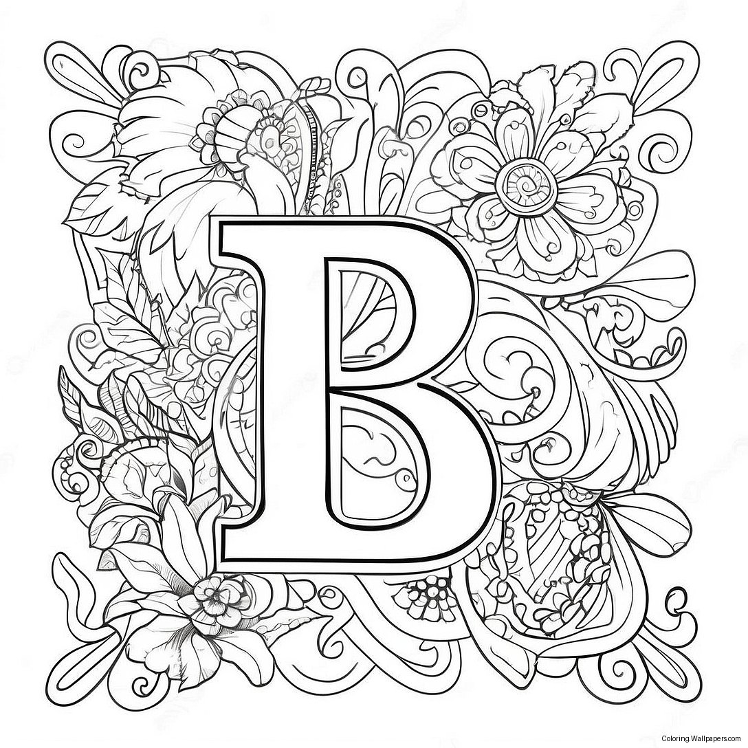 Russian Alphabet Coloring Page 9488