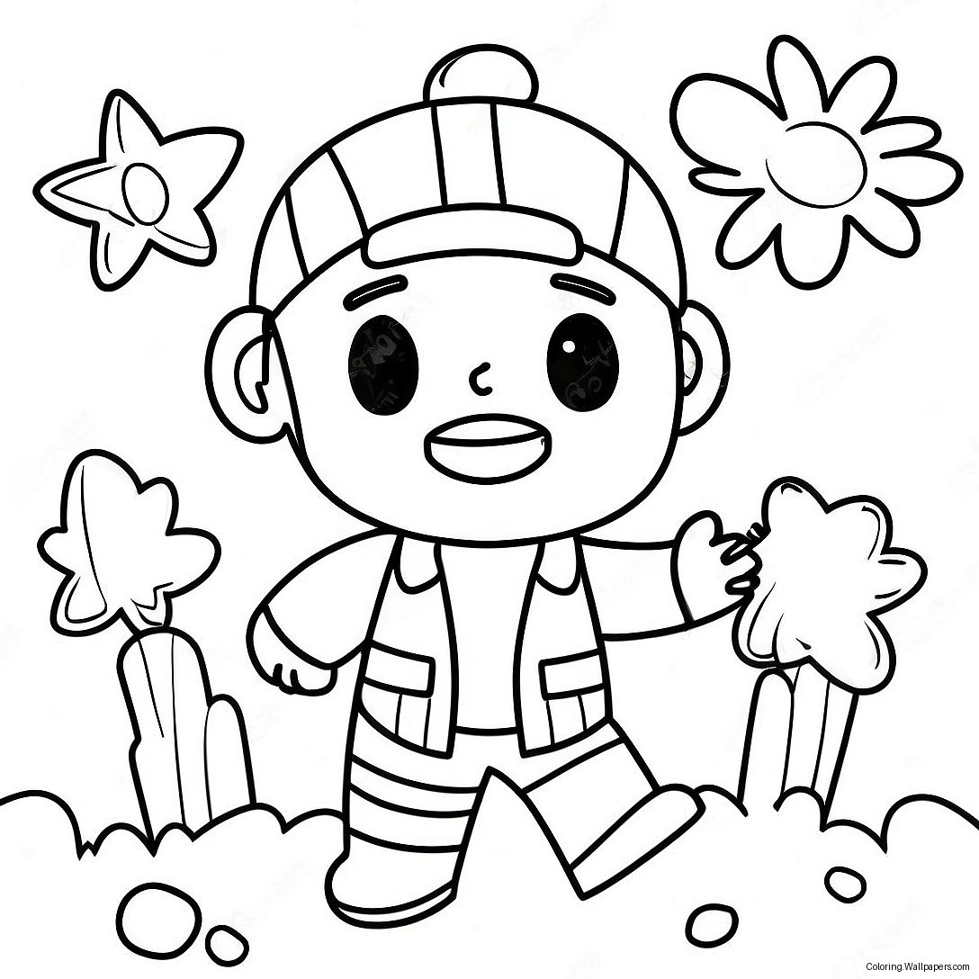 Ryan's World Coloring Page 1731