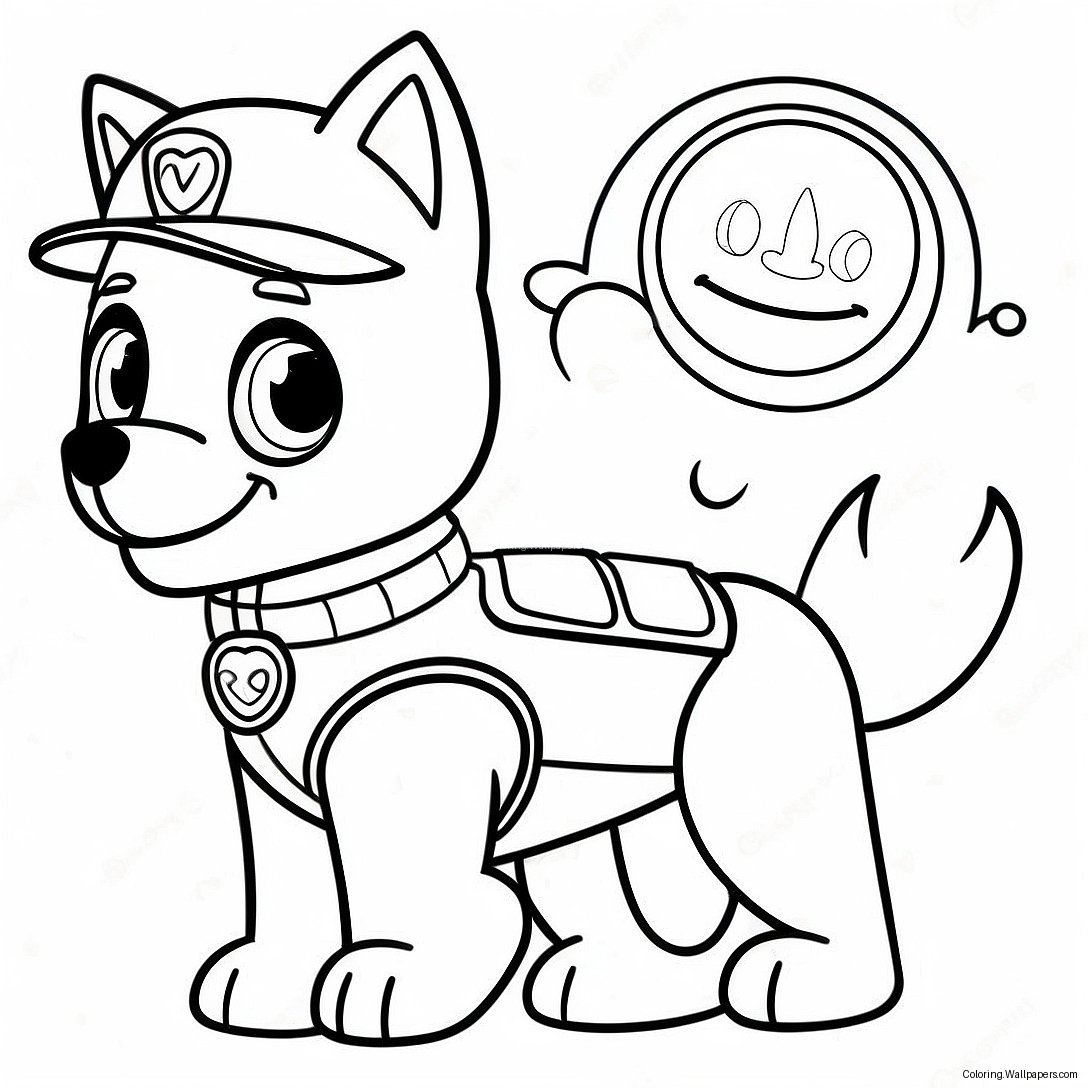 Ryder Paw Patrol Boyama Sayfası 15797