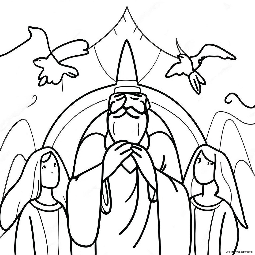 Sabbath Coloring Page 35343