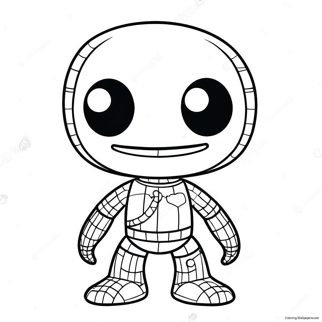 Sackboy Coloring Page 52941