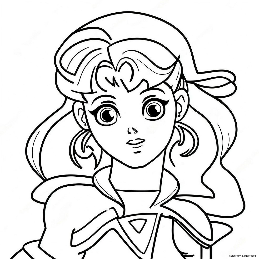 Sailor Jupiter Kleurplaat 49094