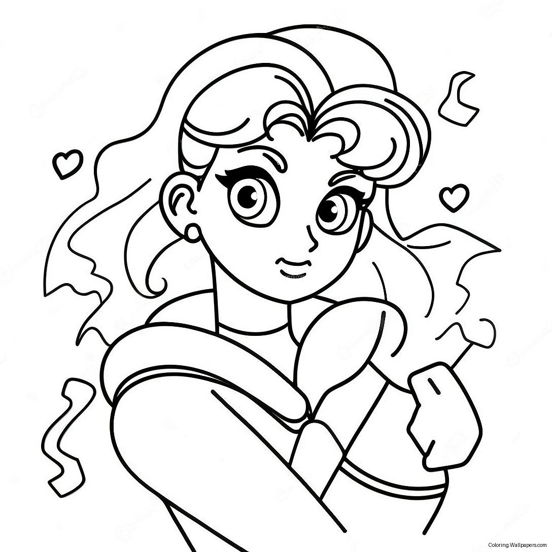 Página Para Colorear De Sailor Jupiter 49096