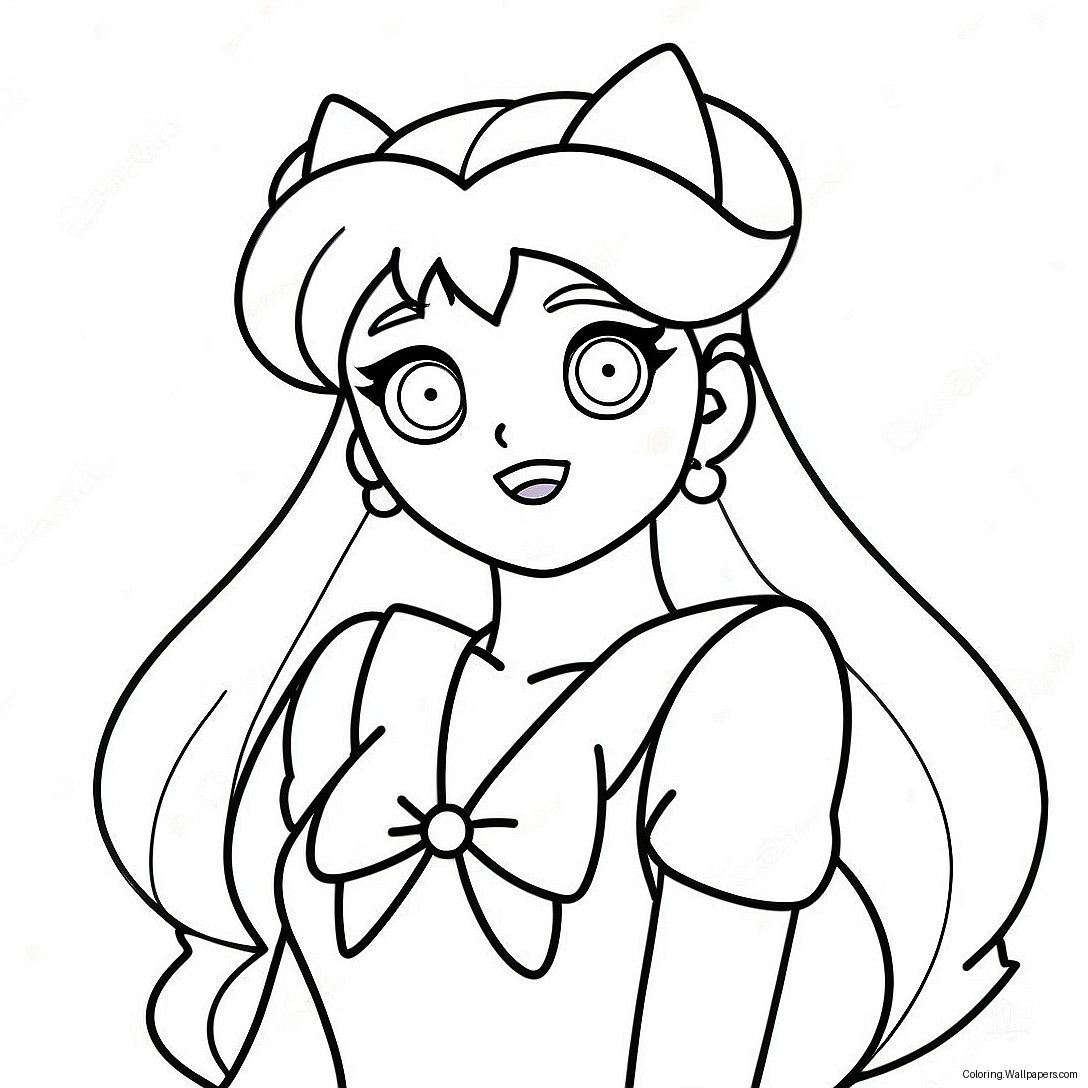 Sailor Venus Coloring Page 39437