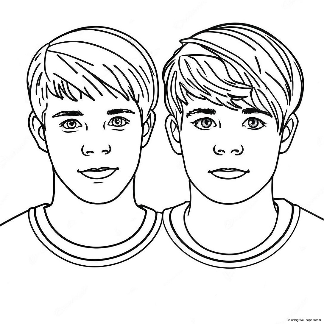 Pagina Da Colorare Di Sam E Colby 18505