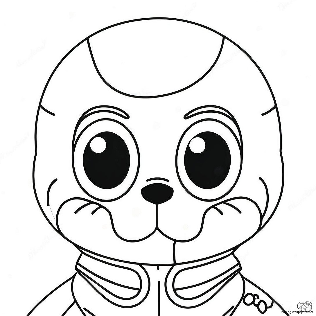 Sans Character Coloring Page 8097