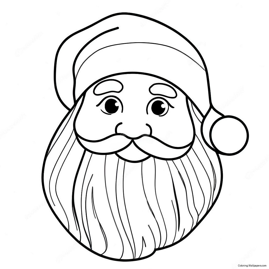 Santa Coloring Page 68