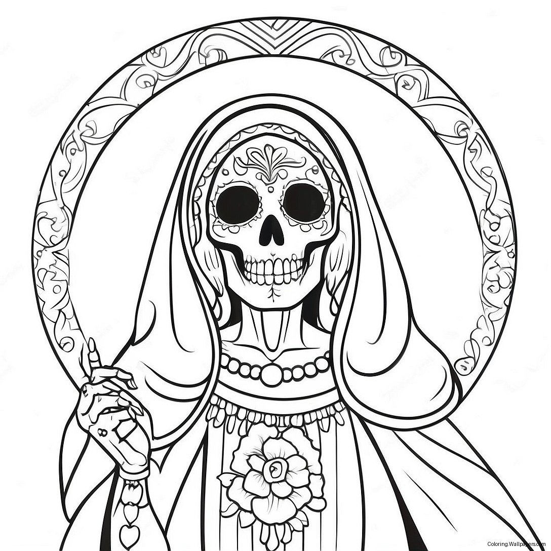 Santa Muerte Värityskuva 36142