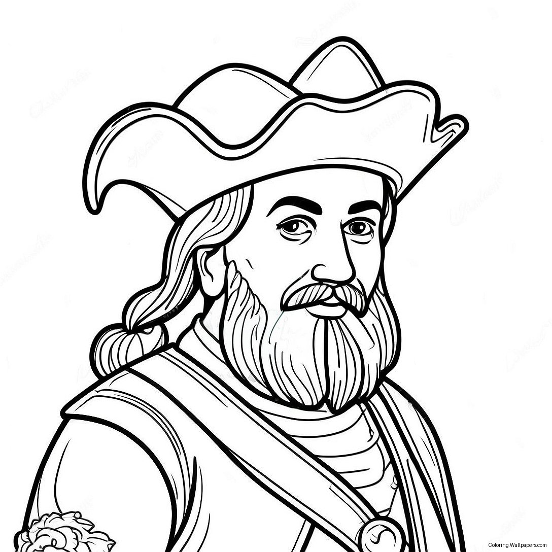 Santiago Of The Seas Coloring Page 28042