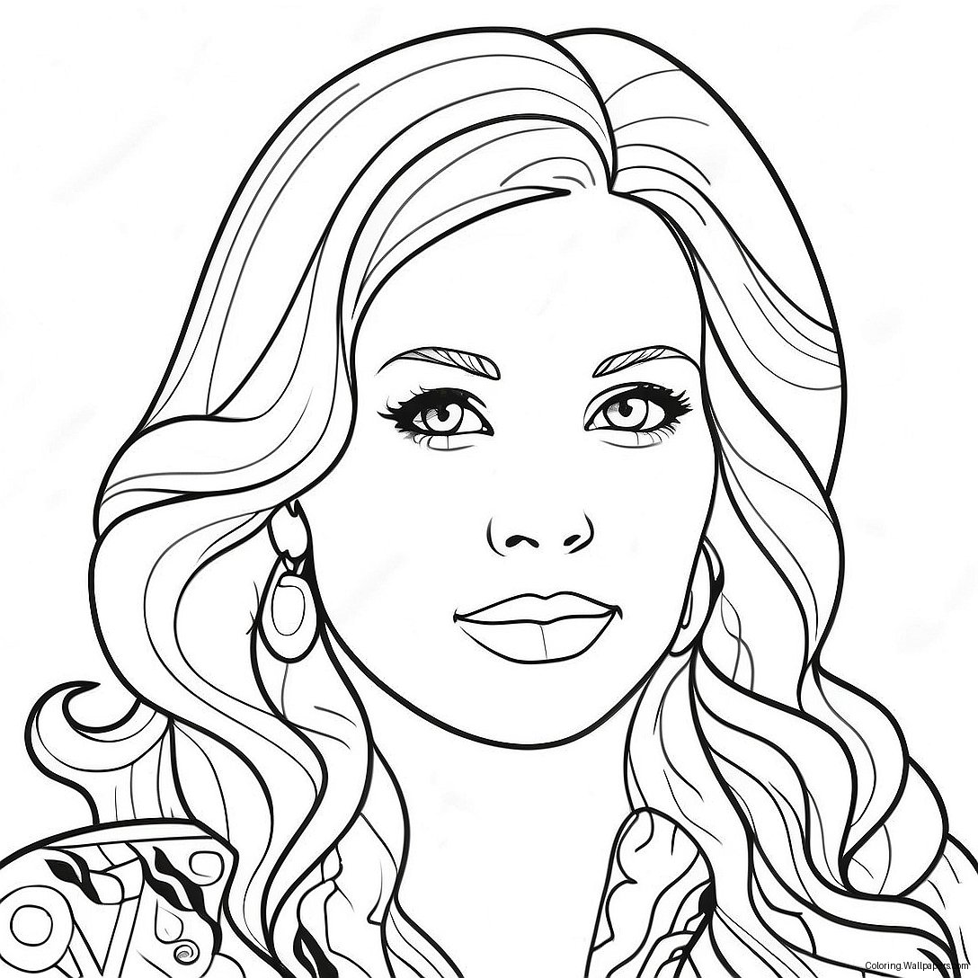 Sarah Renae Clark Coloring Page 46249