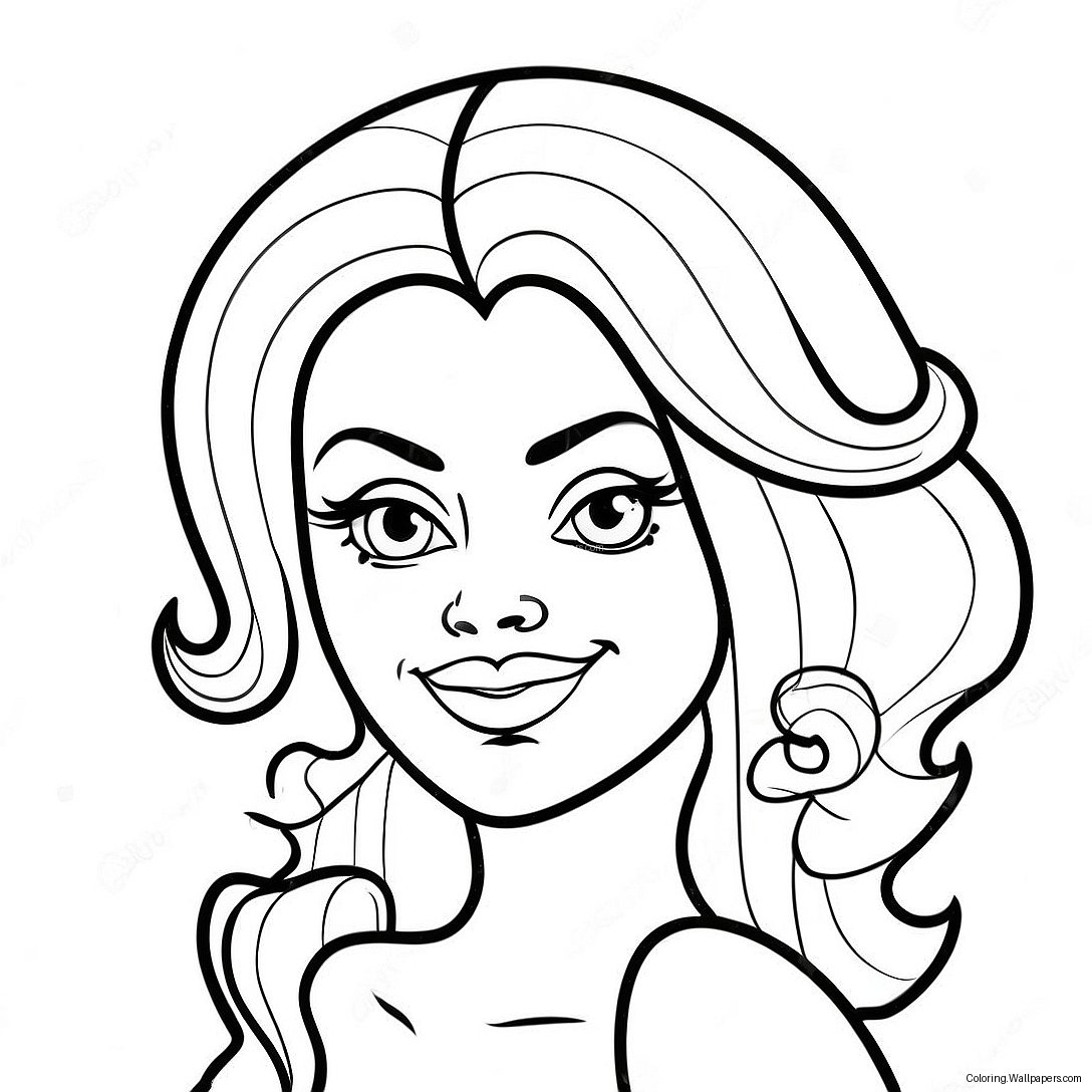 Sassy Bad Bitch Coloring Page 40137