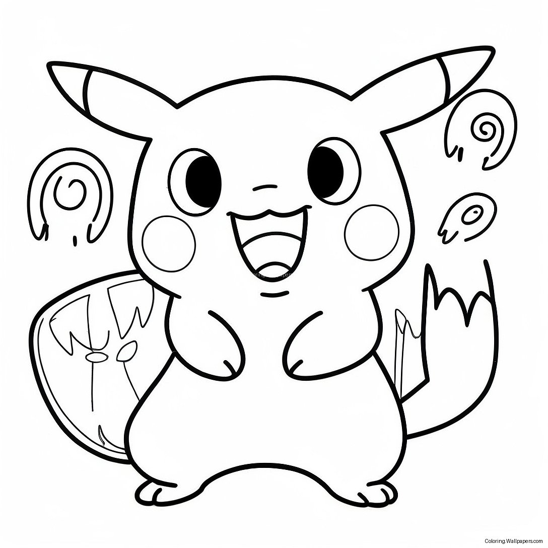 Scary Pokemon Coloring Page 55632