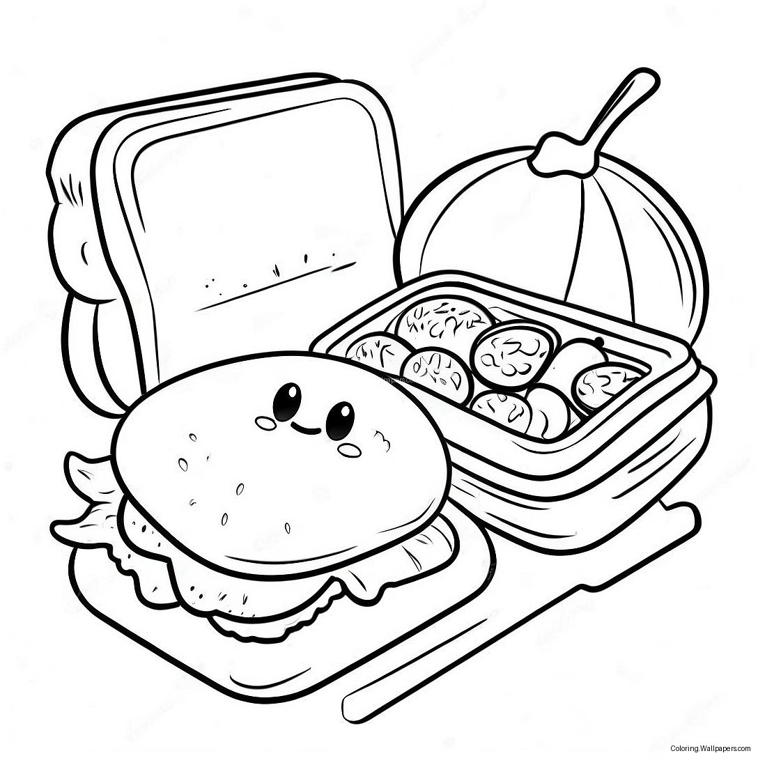 School Lunch Hero Day Coloring Page 28109